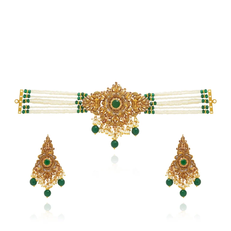 Emerald Bloom Set