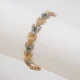 Emerald Bloom Bracelet
