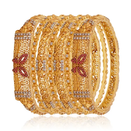 Blossom Crest Bangles