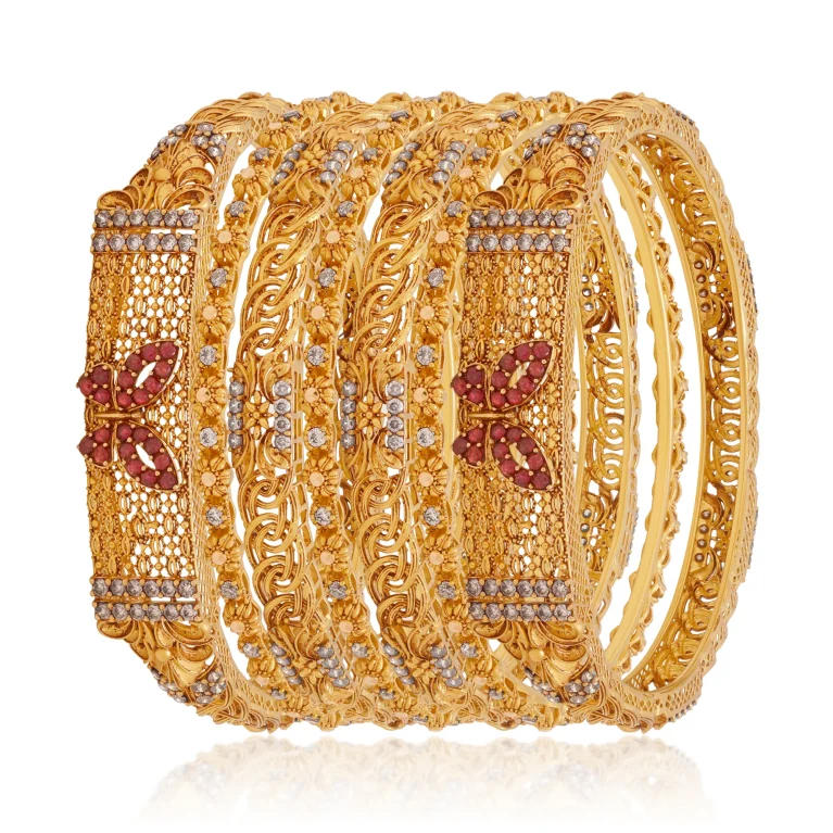 Blossom Crest Bangles