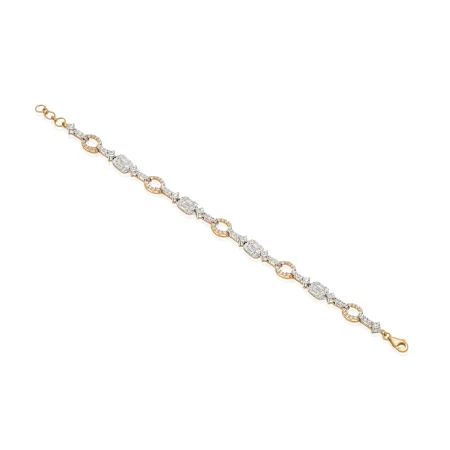 Orlena Curve Bracelet