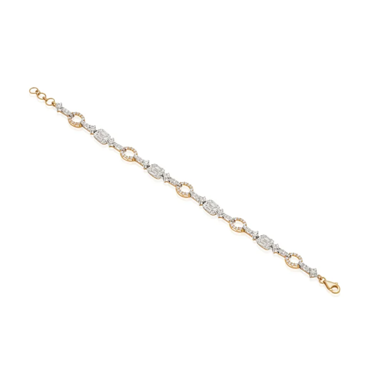 Orlena Curve Bracelet