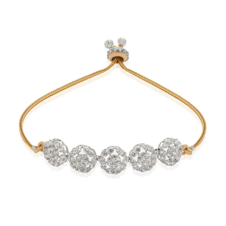 Aurielle Cluster Bracelet