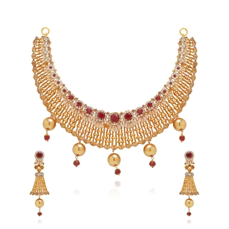 Scarlet Drape Set