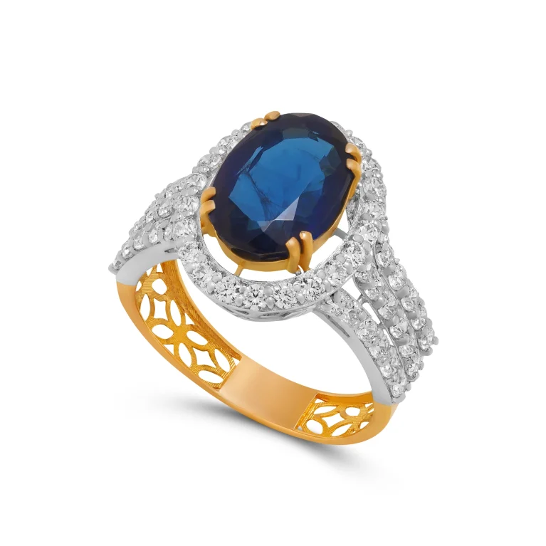 Sapphire Gold Ring