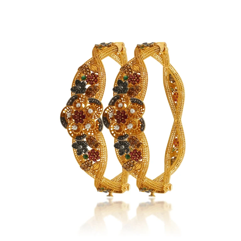 Heritage Bloom Kara Pair