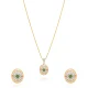 Verdant Glow Pendant Set