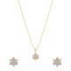 Celestine Bloom Pendant Set