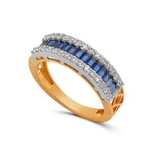 Diamond Style Ring in 21K gold