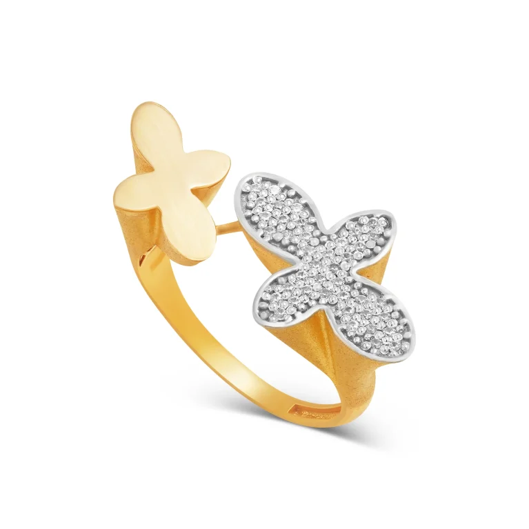 Dual Bloom Ring