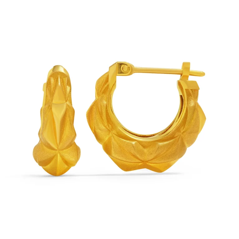 Florenza Facet Hoops