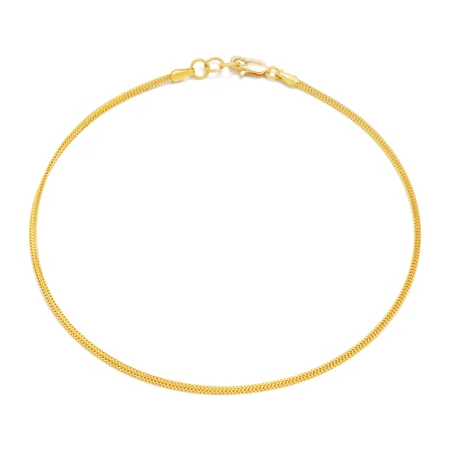 Silvena Gold Anklet