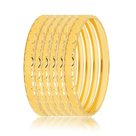 The Eterna Wave Bangles