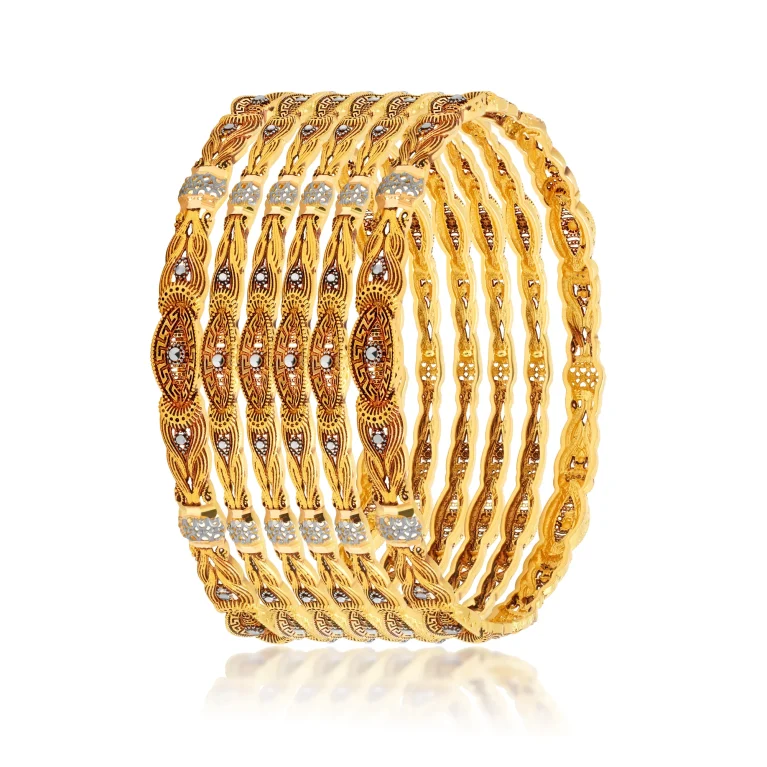 The Heritage Twirl Bangles