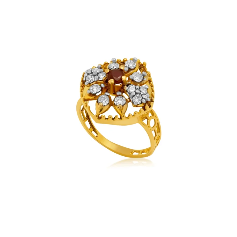 Petal Spark Baby Ring