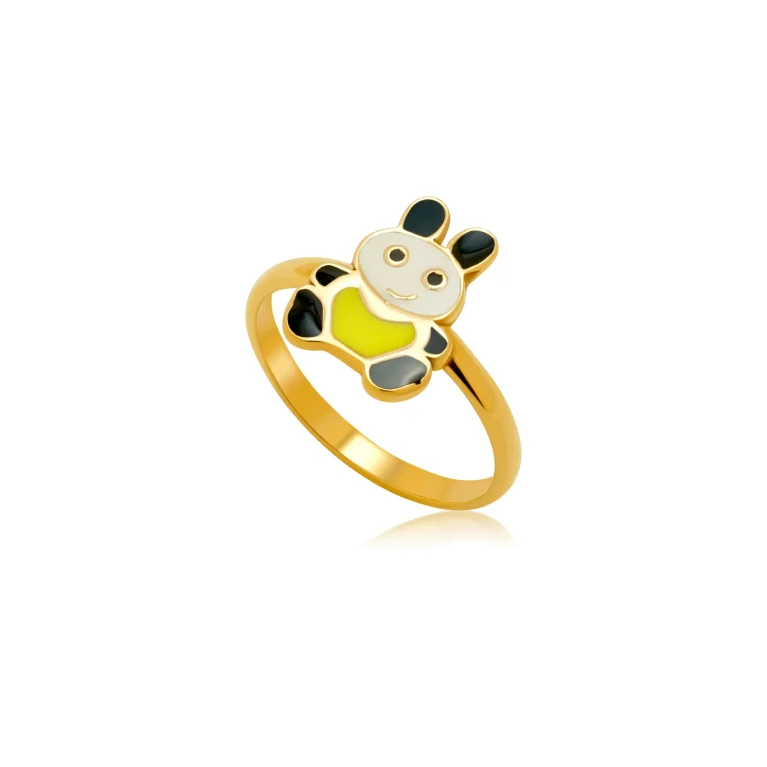 Yellow Cub Baby Ring