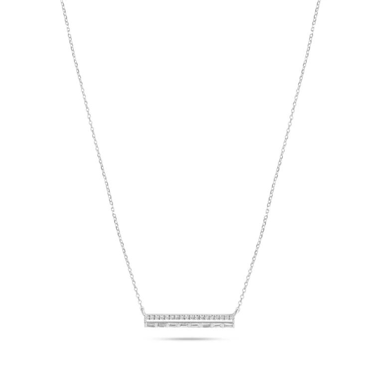 Axis Diamond Necklace