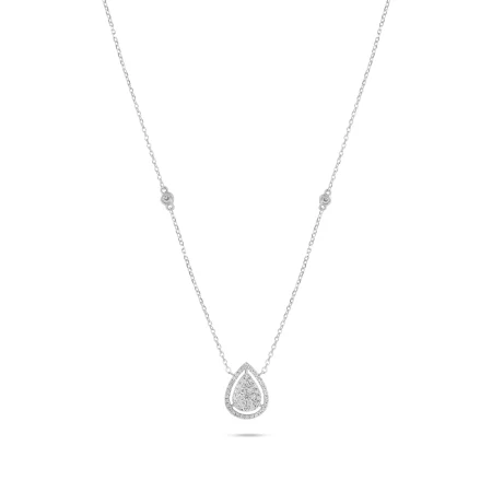 Teardrop Diamond Chain