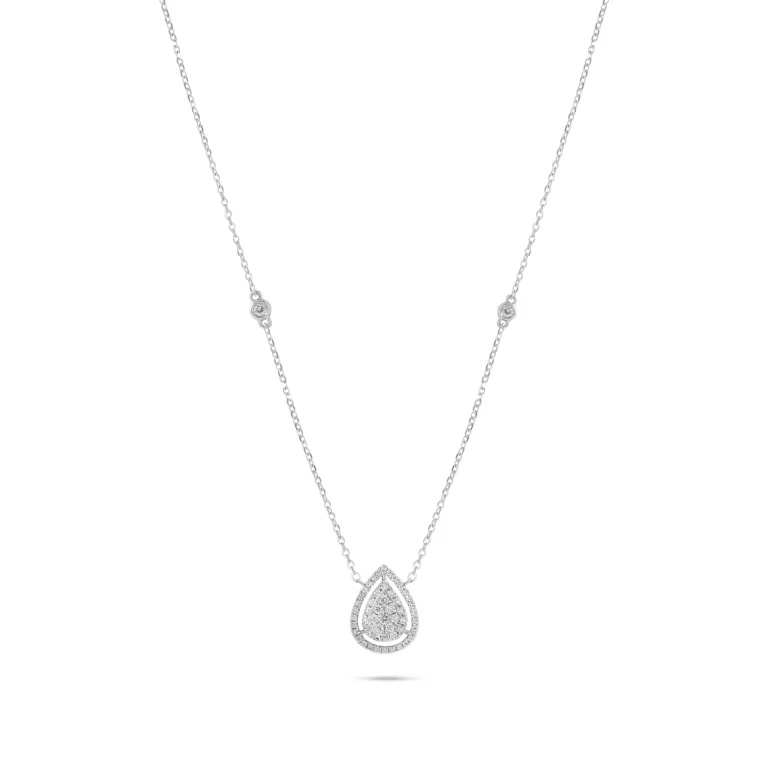 Teardrop Diamond Chain
