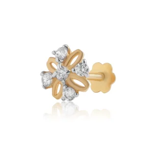 Nosepin in 21K gold