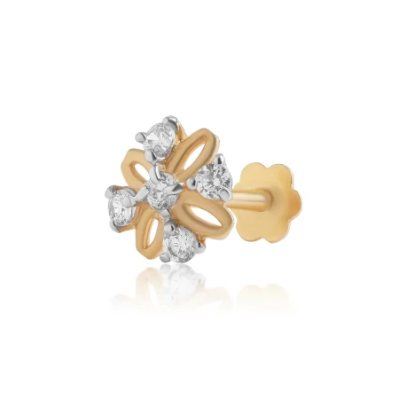 Aurelia Bloom Nose Pin 2