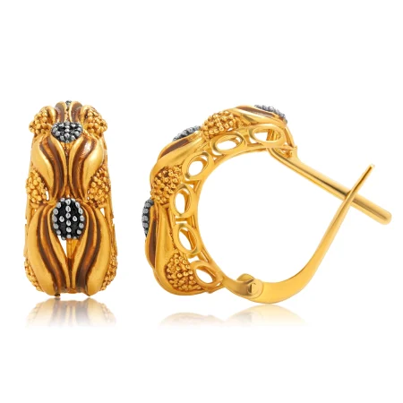 The Golden Mirage Earrings