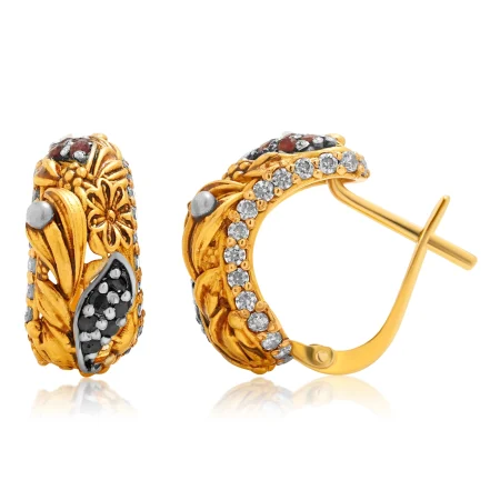 The Golden Flora Earrings