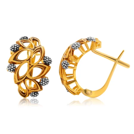 The Auric Leaf Earrings