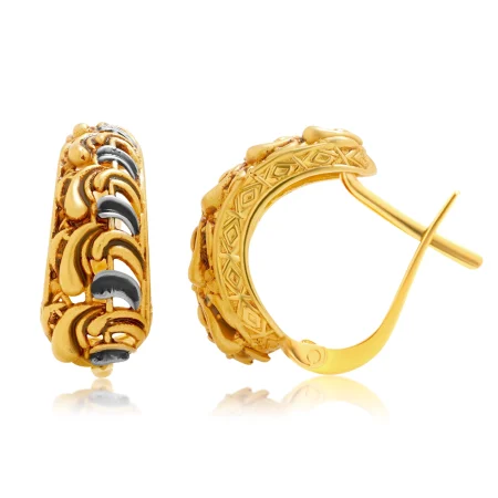 The Regal Curl Earrings