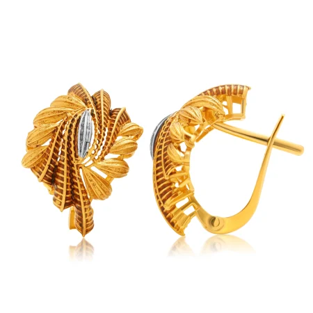 The Solaris Leaf Earrings
