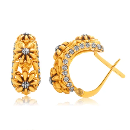 The Soleil Petal Earrings