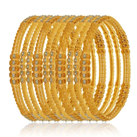 Celestine Filigree Bangles