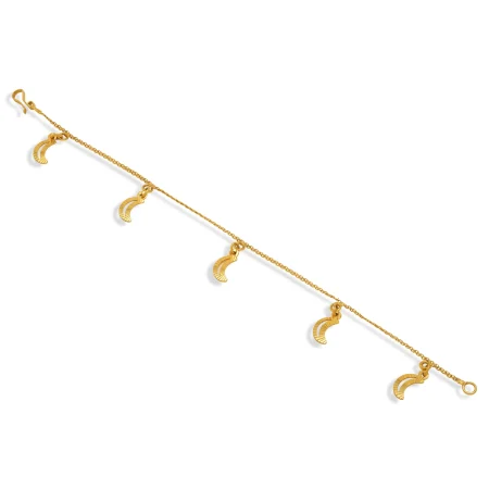 Crescent Loop Bracelet