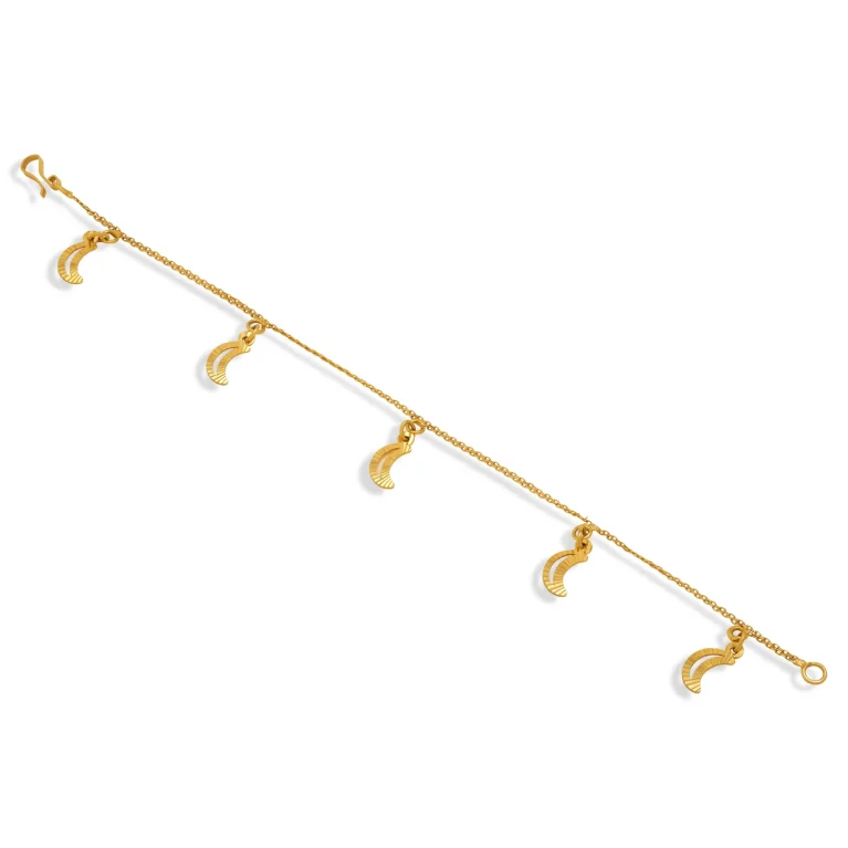 Crescent Loop Bracelet