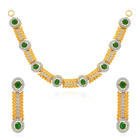 Emerald Lattice Set