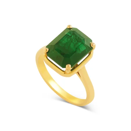 Emerald Glow Ring