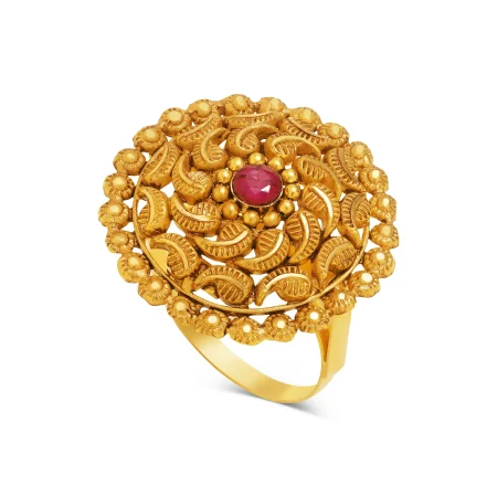 Heritage Lotus Ring
