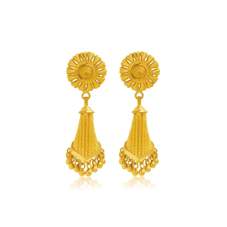 Regal Sunbell Earrings