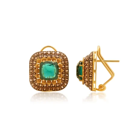 Emerald Crown Square Tops