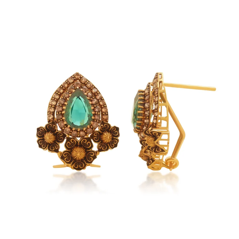 Emerald Fleur Crest Tops