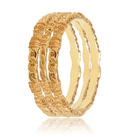 Golden Harmony Bangles