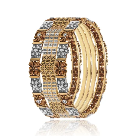 Blossom Gold Bangles