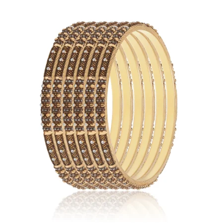 Texture Gold Bangles