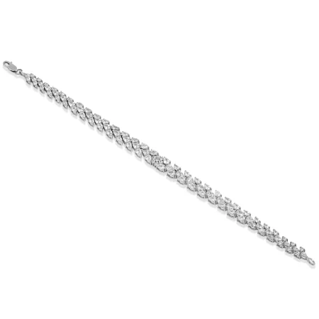 Serene Leaf Gold Bracelet