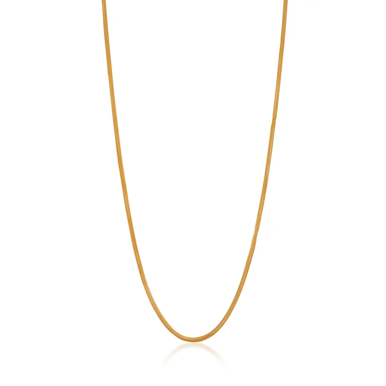 SilkFlow Gold Chain