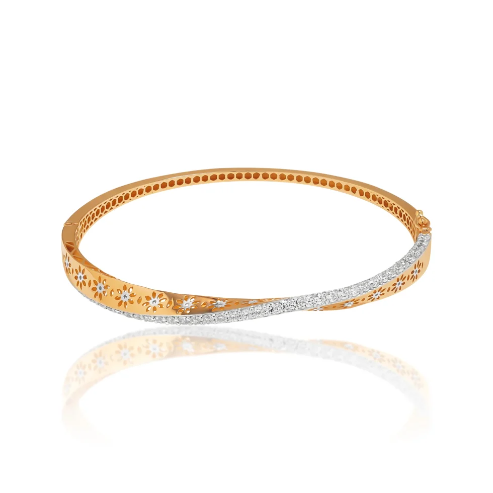 Petal Flow Gold Kara