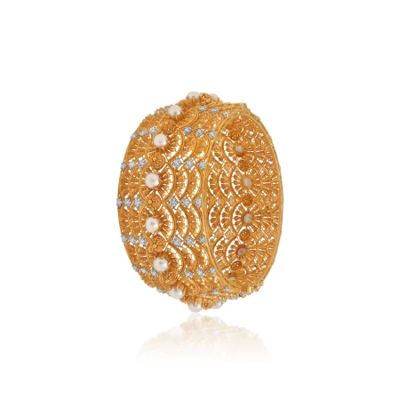 Regal Filigree Gold Kara