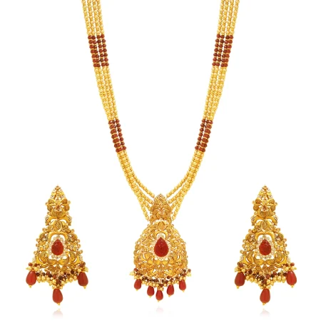 Majestic Ruby Blossom Set