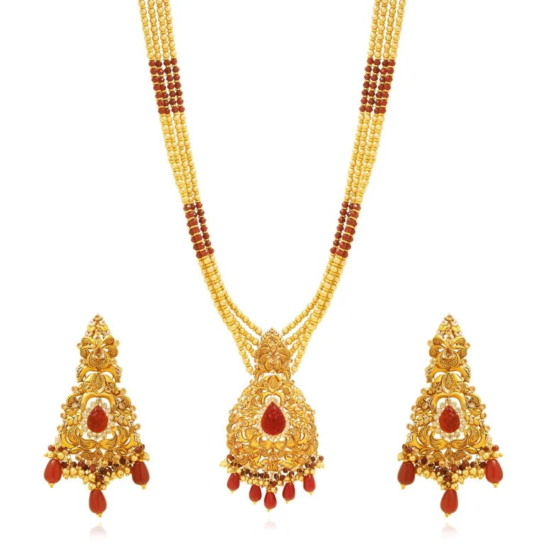 Majestic Ruby Blossom Set