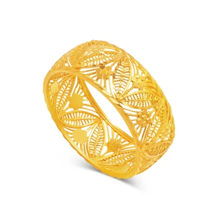 Elanora Leafwork Ring